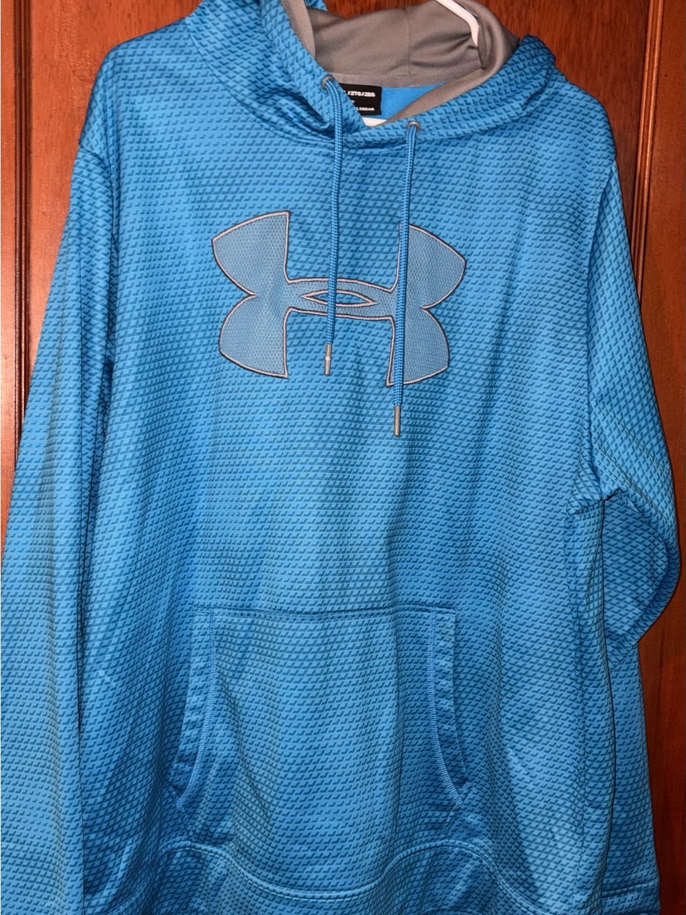 Under Armour Men's Blue COLDGEAR Hoodie Sweatshirt